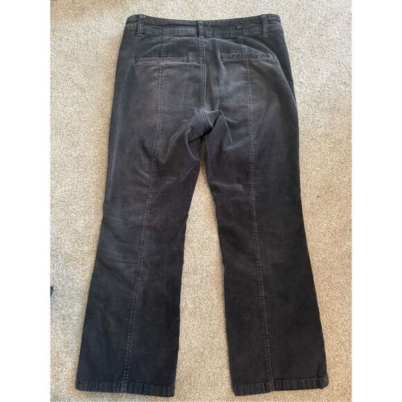LIKE NEW Pilcro And The Letterpress Stet Corduory Gray Crop Pant - Size 29 - Picture 6 of 8
